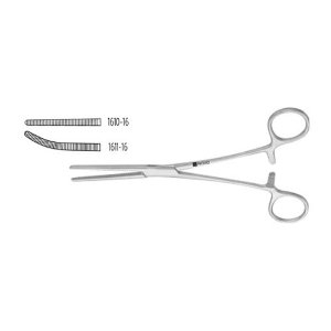 ROCHESTER-PEAN FORCEPS, CURVED, 6 1/4" (15.9 CM)