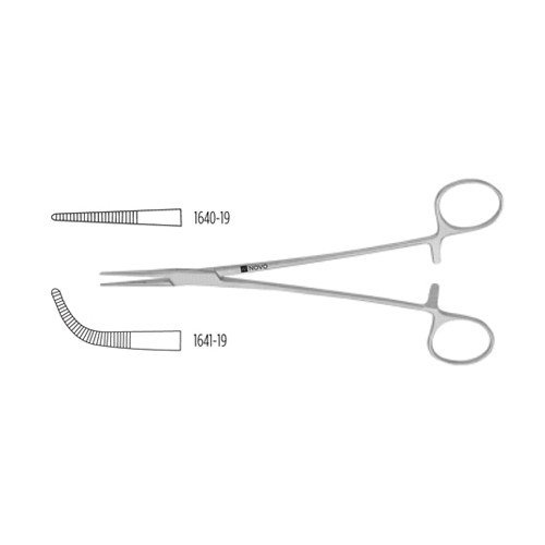 ADSON ARTERY FORCEPS, DELICATE PATTERN, CURVED, 7 1/8" (18.1 CM)