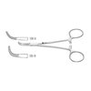 ADSON-BABY FORCEPS, NARROW, CURVED, VERY DELICATE, 5 1/2" (14.0 CM)