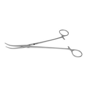 THORACIC FORCEPS, DELICATELY CURVED, 9 1/4" (23.5 CM)