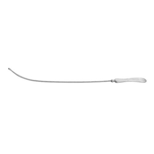 SIMS UTERINE SOUND, MALLEABLE, SILVER PLATED, 13" (33.0 CM), GRADUATED IN CM