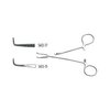 DELICATE RIGHT ANGLE FORCEPS, FULLY CURVED JAWS, 7 1/4" (18.5 CM)