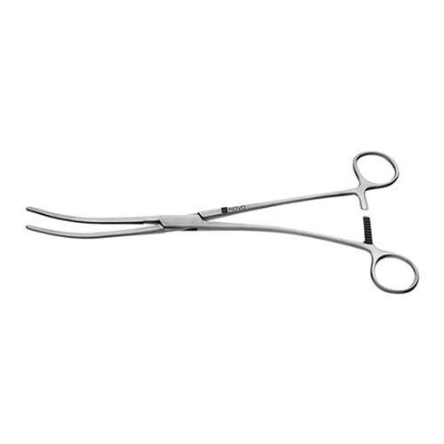 COOLEY AORTIC ANEURYSM CLAMP, SLIGHTLY CURVED JAWS, JAWS 7.6 CM, 10 3/4" (27.3 CM)