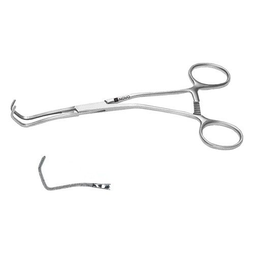 COOLEY ANASTOMOSIS CLAMP, CALIBRATED AT 5.0 MM INTERVALS, 6 1/2" (16.5 CM), 6.0 MM JAW DEPTH, STD