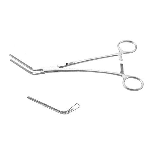 COOLEY OCCLUDING CLAMP, RIGHT ANGLE JAWS, 5 1/2 (14.0 CM), 17.0 MM JAW