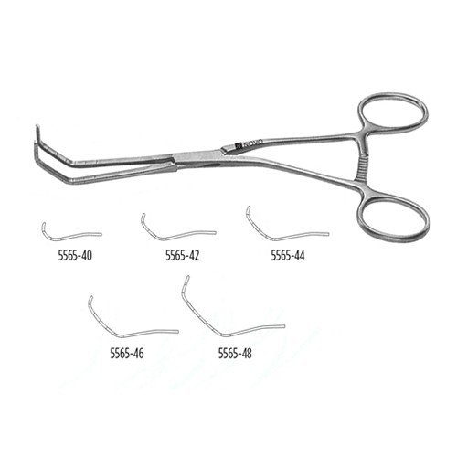HENDREN CLAMP, VERY DELICATE COOLEY TEETH, 8 1/4" (21.0 CM), JAW BASE 6.0 MM