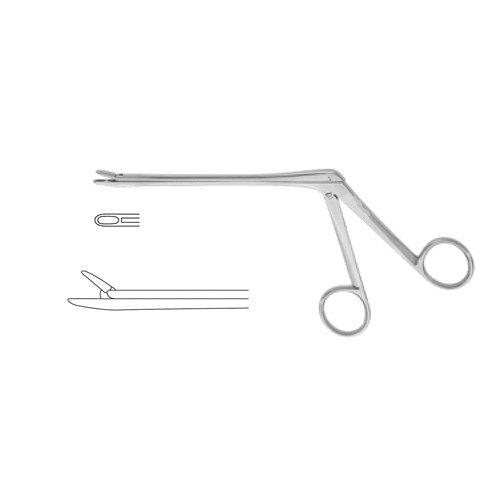 BAILEY AORTIC RONGEUR, 3.0 MM BITE, 5 1/4" (13.5 CM), STRAIGHT