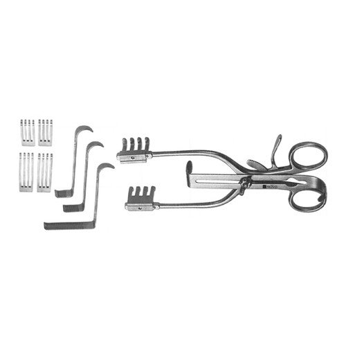 IMPROVED HENLY SELF-RETAINING CAROTID RETRACTOR, FRAME ONLY, 7" (17.8 CM)