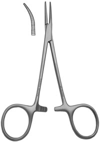 Mosquito Forceps 5" curved delicate