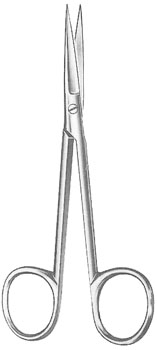 Wagner Scissors 4 3/4" curved smooth