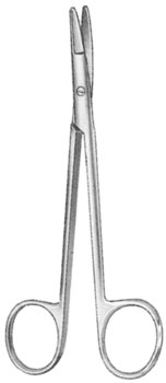 Ragnell Scissors 5" curved flat tip