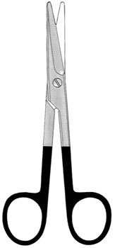 Super-Cut Mayo Scissors 5 1/2" curved