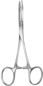 Olsen Hegar Needle Holder 6 1/2" serrated