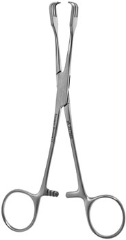 Lahey Traction Forceps 6 1/4" 3x3 sharp