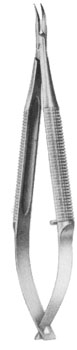 Barraquer Needle Holder 5 1/2" with lock curved