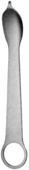Hohmann Retractor 4 3/4" x 15mm w/finger ring