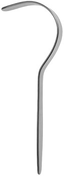 Deaver Retractor 7" x 3/4" long thin handle