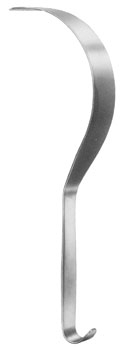 Deaver Retractor 12" x 1 1/2" thin handle