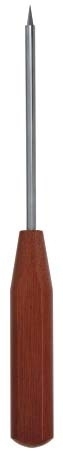 gAwl 10" 4" shaft 13mm sharp point phenolic handle (Zuelzer)