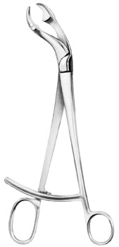 Verbrugge Forceps 10" with ratchet
