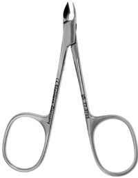 Cuticle Nipper 3" Ring handle 6mm stainless