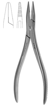 Narrow Nose Pliers 7 1/2" tapers to 2mm