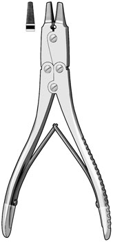 Wire Extraction Pliers 7" DA 3mm TC
