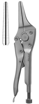 Locking Pliers Needle Nose 8 1/2" small