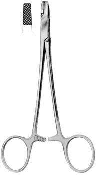 Wire Twisting Forceps 6" TC 4mm square tip