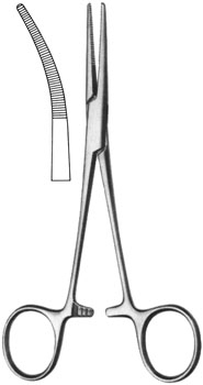 Kelly Forceps 5 1/2" curved